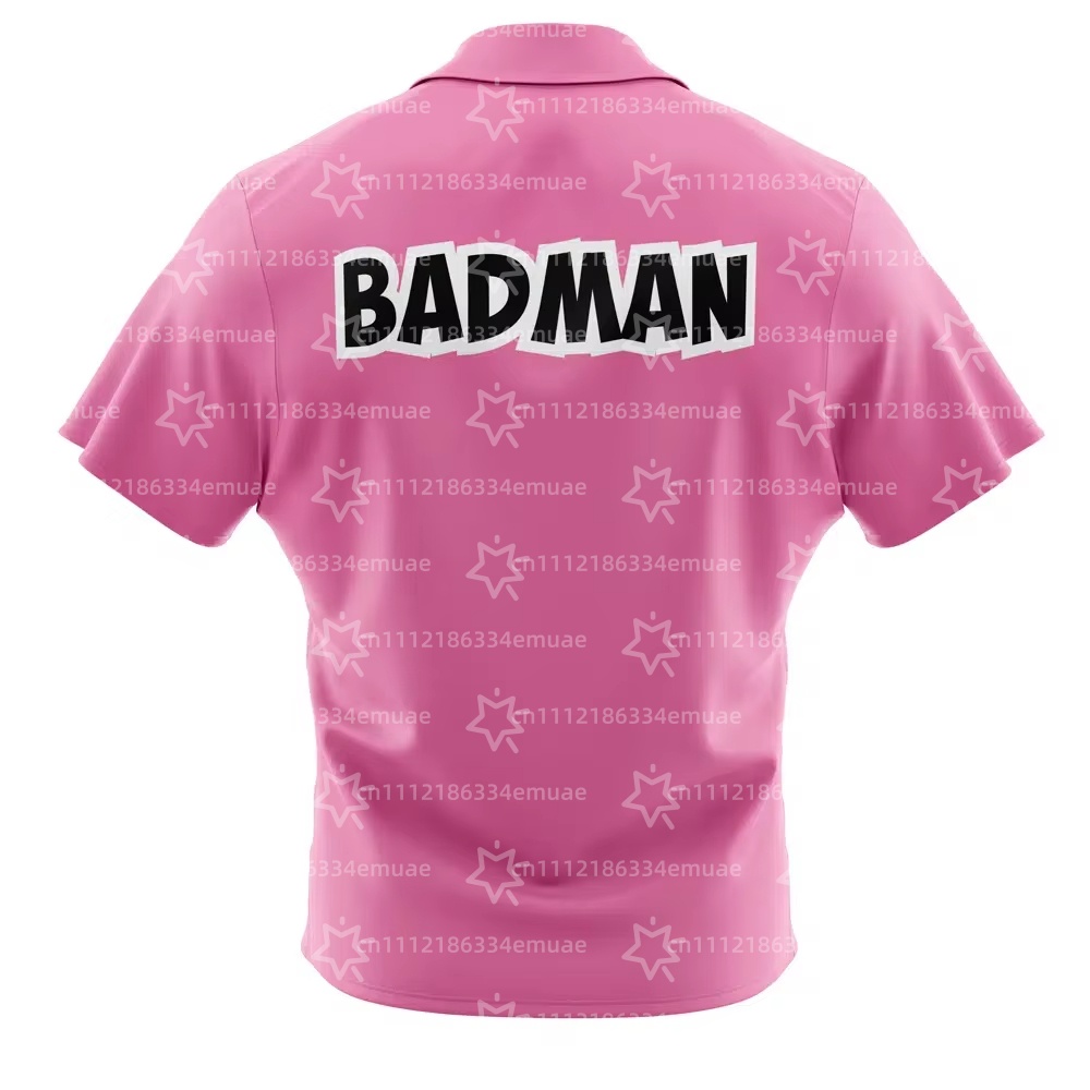 Women'S Shoes Z - Kemeja Vegeta Badman Pink Dragon Ball