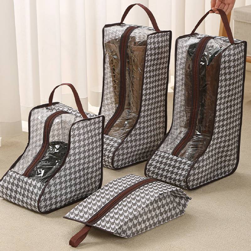 Women Shoes Store - Tas Penyimpanan Sepatu Tinggi dengan Jendela