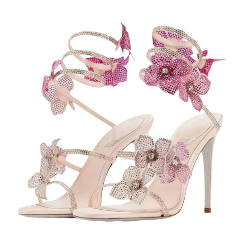Gladiator Sandal Women - Eilyken sandal wanita hak tinggi tipis