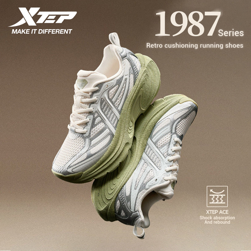 Women'S Shoes New Balance - Xtep 1987 Sepatu Lari Bantalan untuk