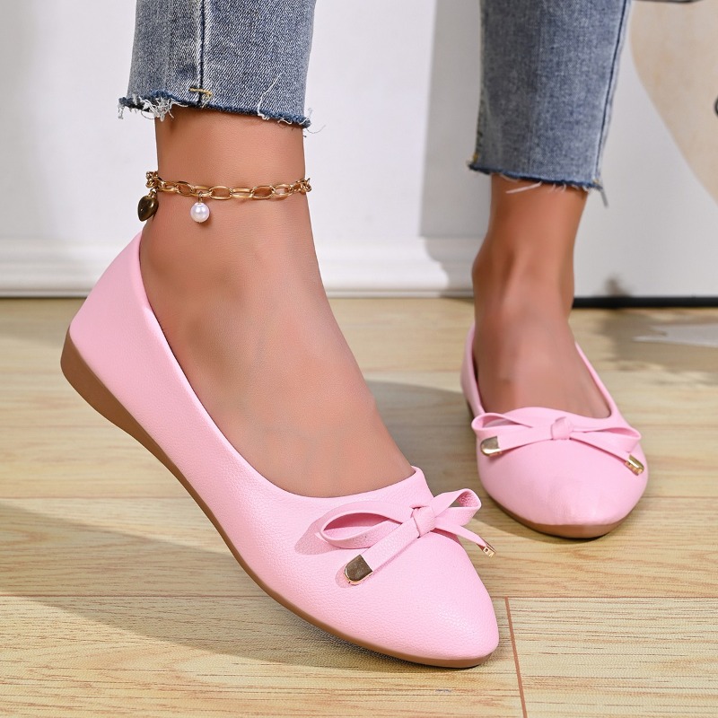 Women Shoes Casual - Sepatu Kulit Wanita Model Wedge Baru,