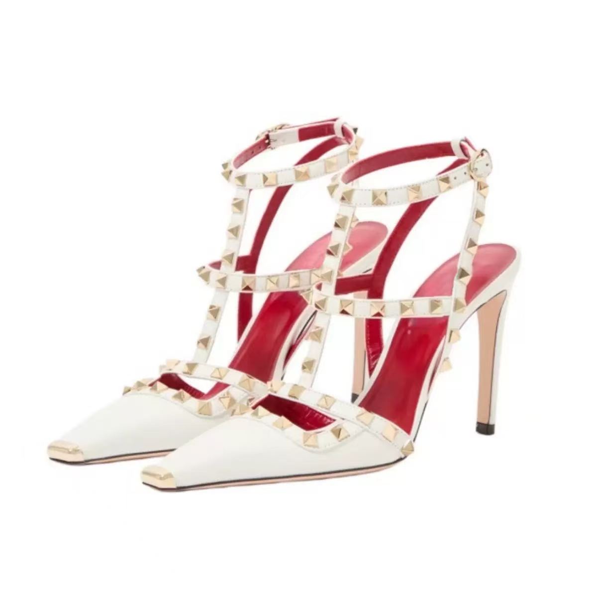 Gladiator Sandal Women - Sepatu hak tinggi wanita berujung runcing