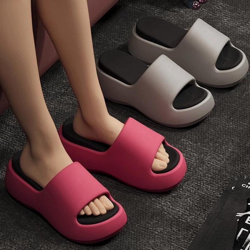 Women'S Shoes Cloud - Sandal Awan EVA Merah Mawar untuk