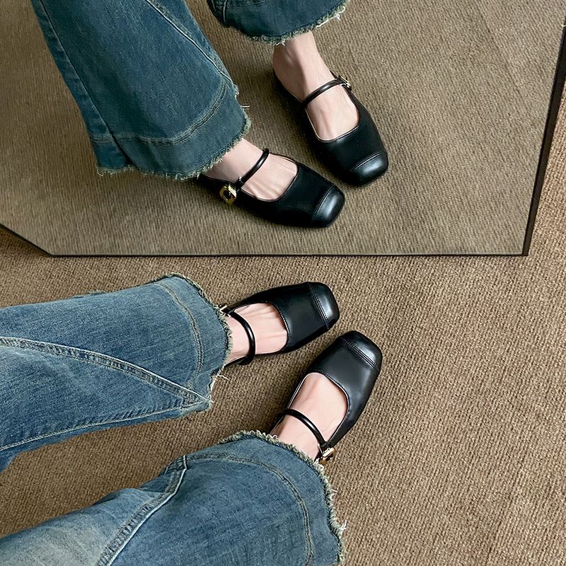 Sandal Selop Wanita Terinspira - Slip On Mule Flat ulasan dan harga