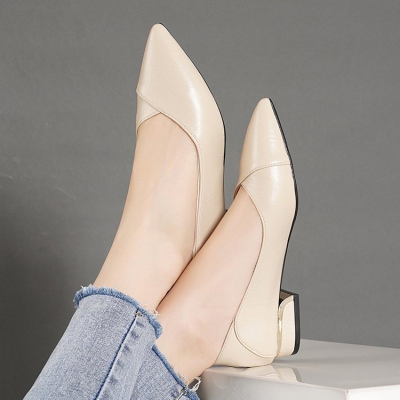 Sepatu Kulit Wanita Model Runc - Shoes Women Pumps ulasan dan harga
