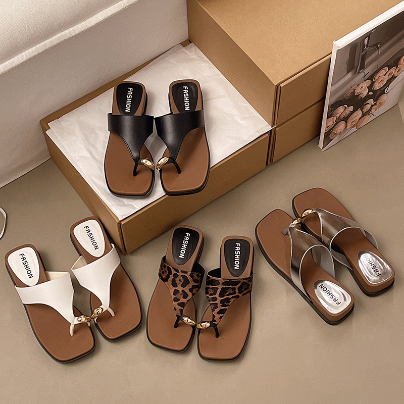 Sendal Jepit Wanita Motif Leop - Women'S Shoes Cloud ulasan dan harga