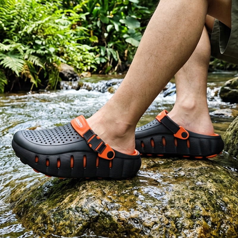 Sandal Clogs Pria Warna Campur - Women'S Shoes Cloud ulasan dan harga
