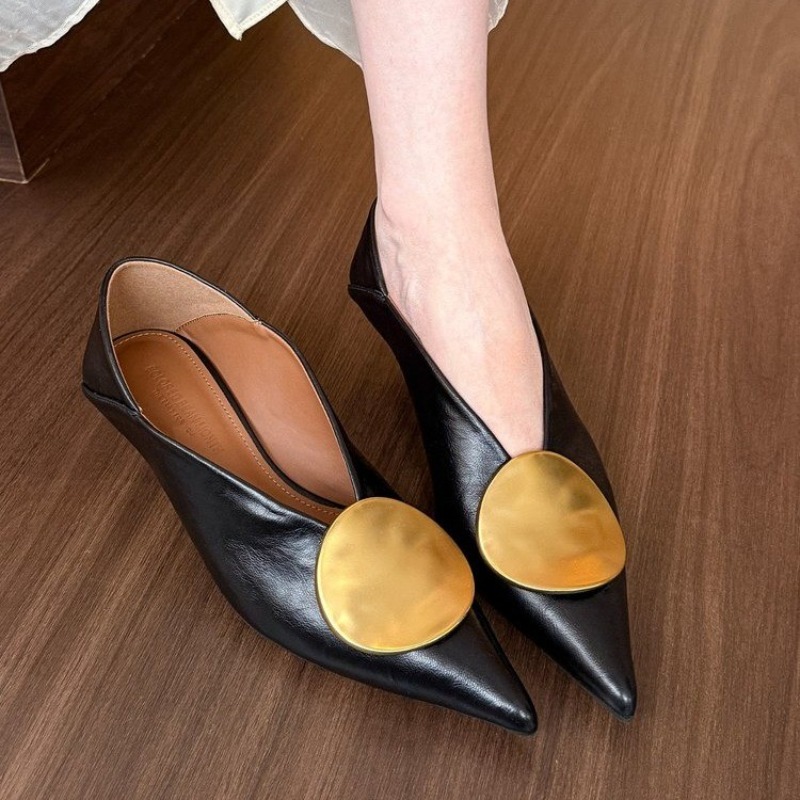 Sepatu Wanita Flat Slip On Uju - Shoes Women Pumps ulasan dan harga