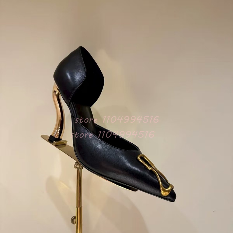 Dekorasi Logam Hitam Suede Pen - Women Shoes Model ulasan dan harga