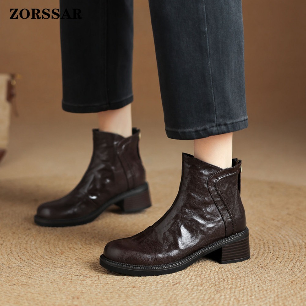 Zorssar Sepatu Bot Chelsea Kul - Women'S Shoes In Size 12 ulasan dan harga