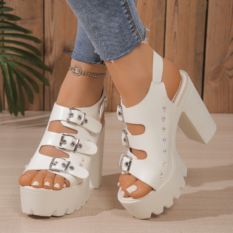 Sandal Hak Tinggi Super Musim  - Women Shoes Model ulasan dan harga