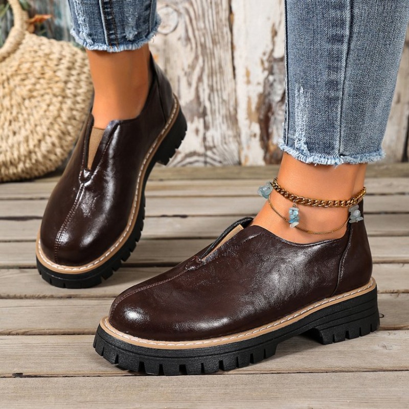 Sepatu Wanita Gaya Retro Inggr - Women Shoes Casual ulasan dan harga