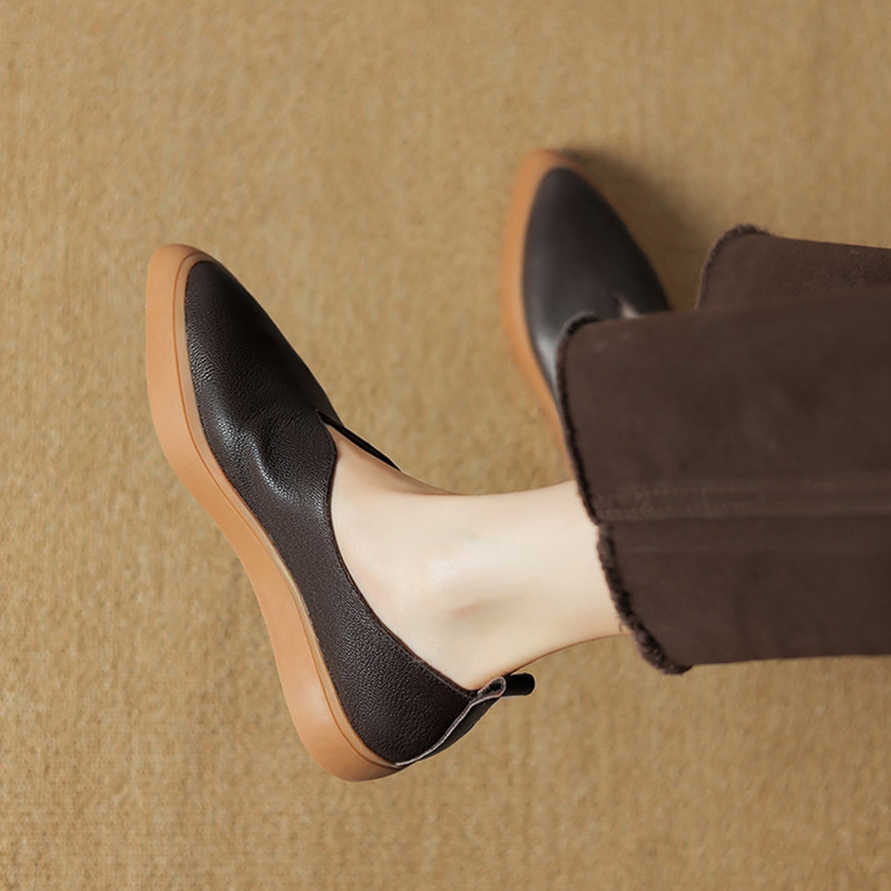 Sepatu pantofel kulit asli wan - Women Shoes Casual ulasan dan harga