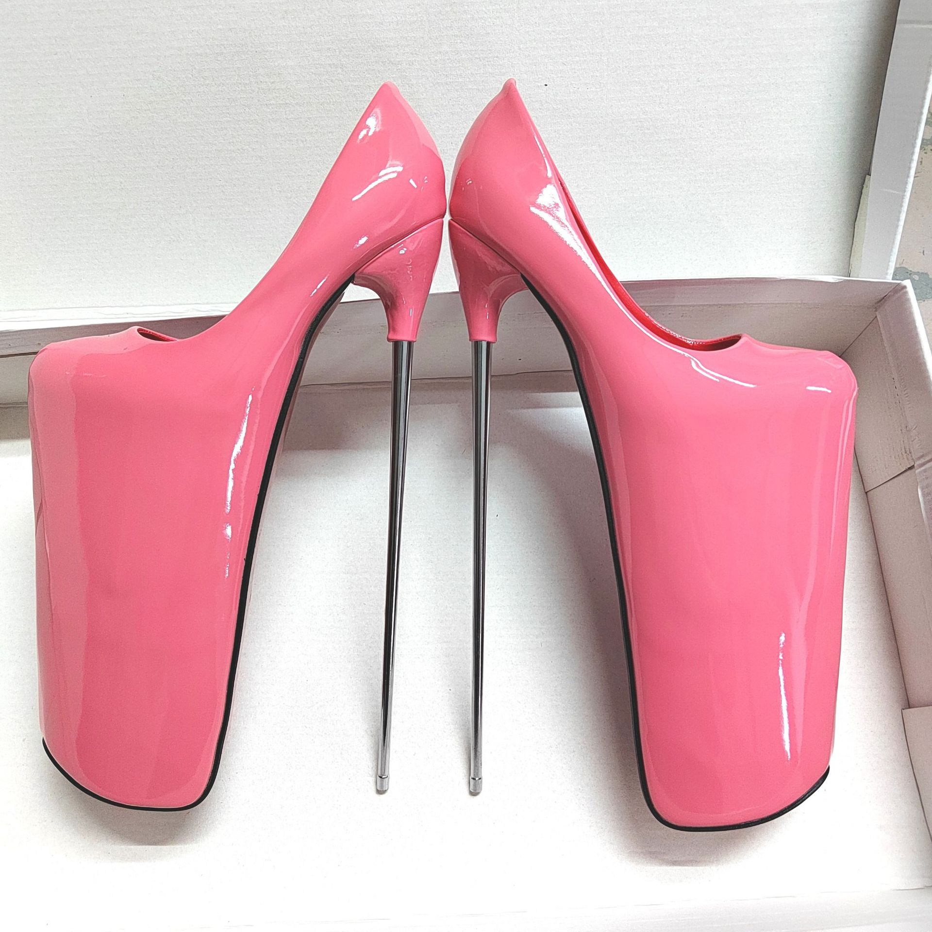 Sepatu Ujung Bundar Hak Tinggi - Women'S Shoes In Size 12 ulasan dan harga