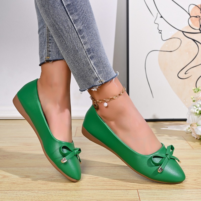 Sepatu Kulit Wanita Model Wedg - Women Shoes Casual ulasan dan harga