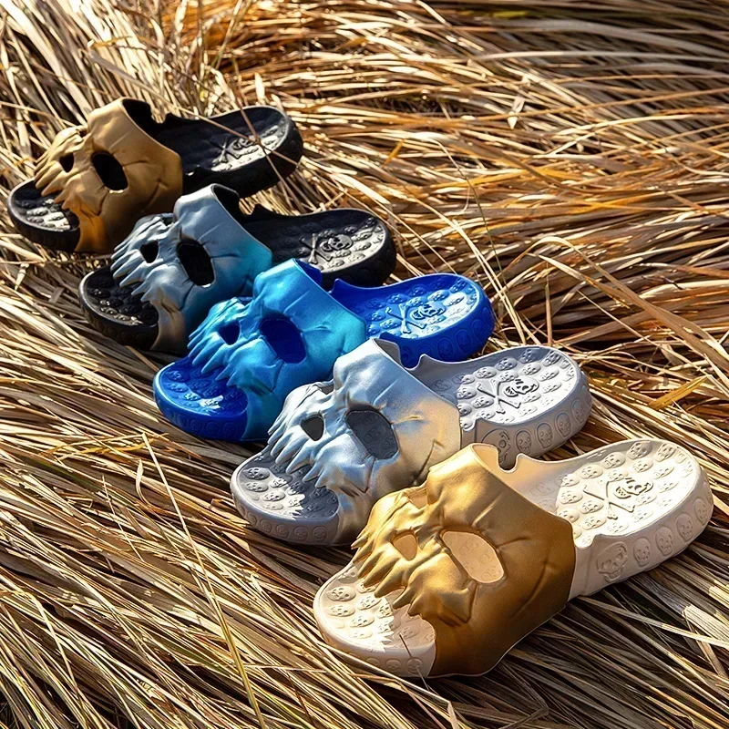 Sandal Tengkorak Pria Musim Pa - Women'S Shoes Cloud ulasan dan harga