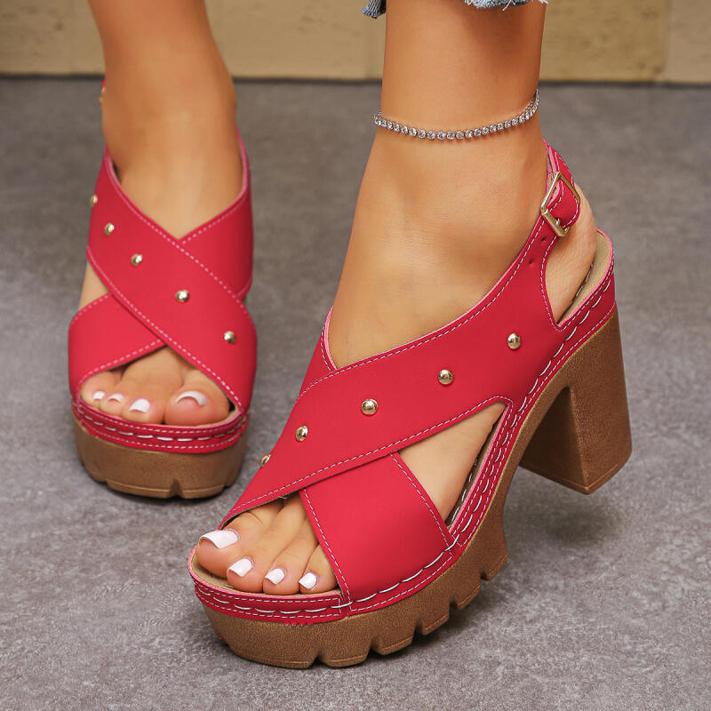 Sandal Gladiator Tali Silang H - Gladiator Sandal Women ulasan dan harga