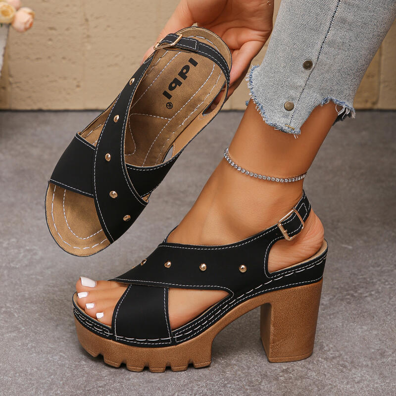Sandal Gladiator Tali Silang H - Gladiator Sandal Women ulasan dan harga